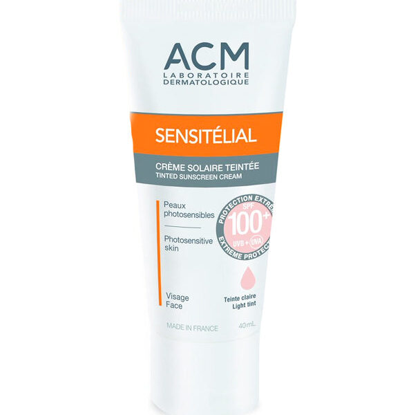 Acm – Sensitélial Ecran Solaire Teinté Spf 100+ – 40 Ml
