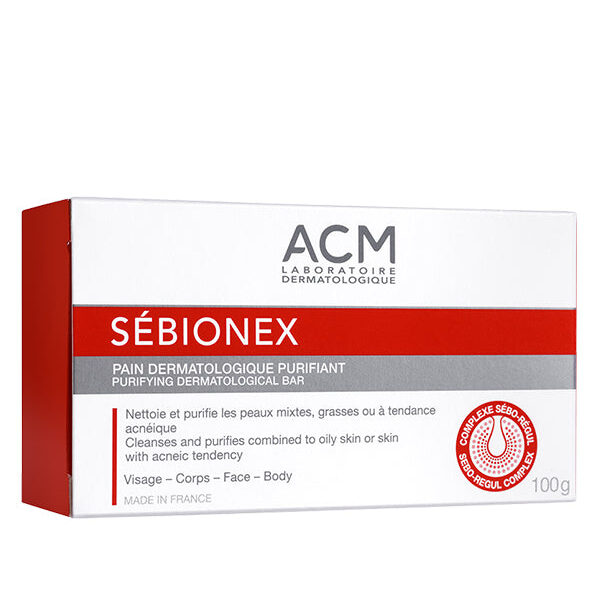 Acm – Sébionex Pain Dermatologique Purifiant – 100 G