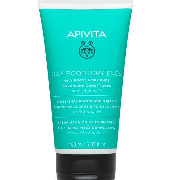 Apivita Après-Shampoing Pour Racines Grasses Et Pointes Sèches150Ml