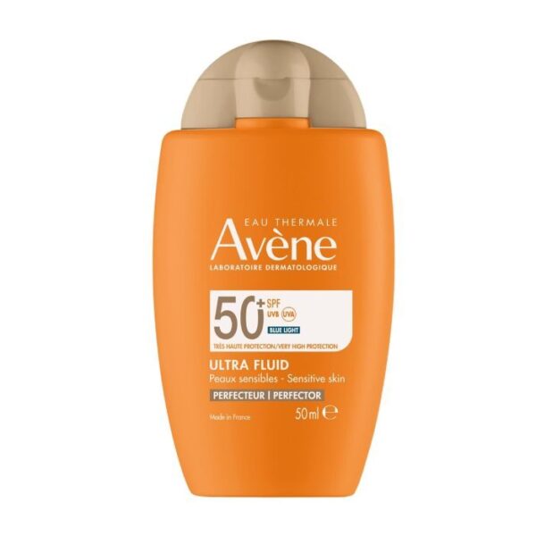 Avène – Ultra Fluid Perfecteur Spf 50 Blue Light Peau Sensible 50 Ml