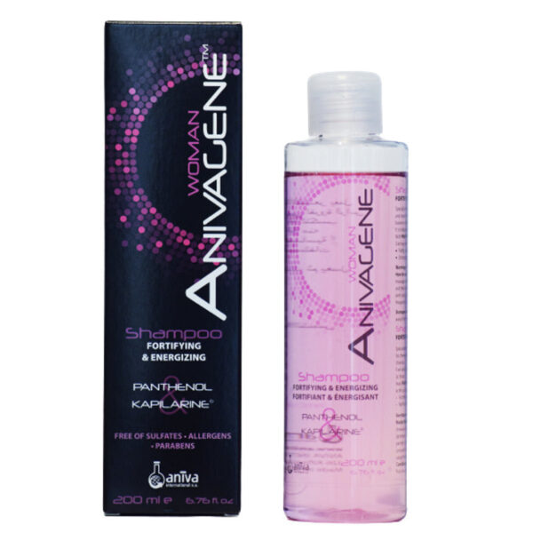 Anivagene Shampooing Fortifiant Et Energisant Femme Sans Sulfate 200 Ml