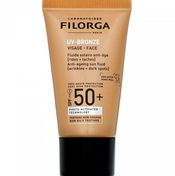 Filorga – Uv-Bronze Visage Fluide Solaire Anti-Âge Spf50+ – 40 Ml