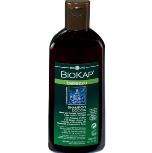 Biokap – Shampoing Douche Bio Belleza – Lavande Et Thym – 200 Ml