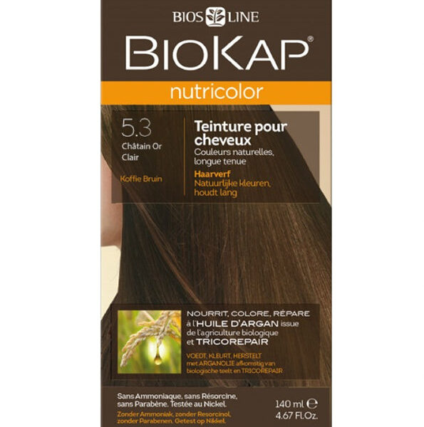 Biokap – Nutricolor 5.3 Châtain Or Clair
