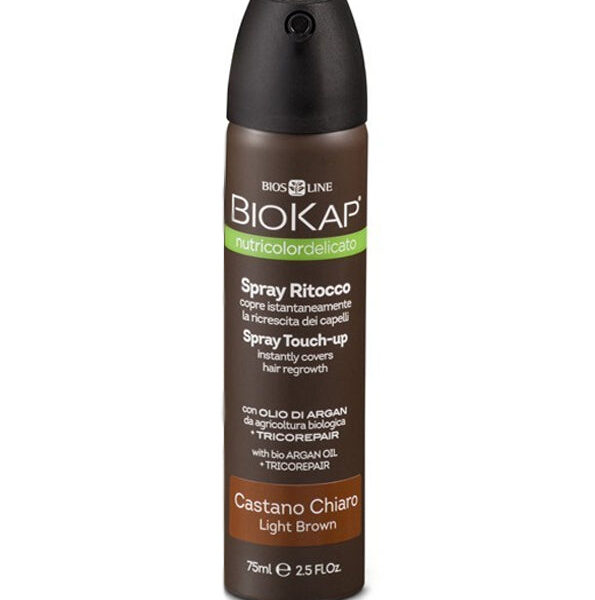 Biokap – Spray Retouche Châtain Clair – 75 Ml
