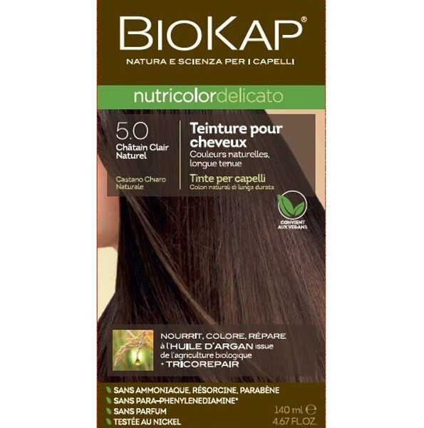 Biokap – Nutricolor Delicato 5.0 Châtain Clair Naturel