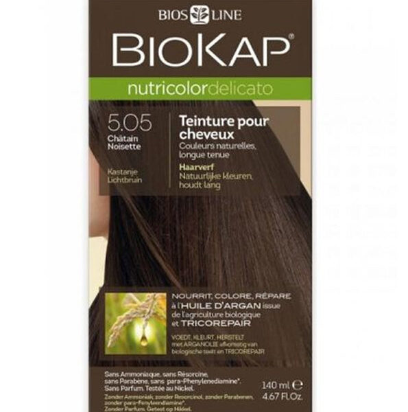 Biokap – Nutricolor Delicato 5.05 Châtain Noisette