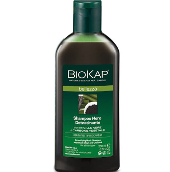 Biokap – Shampoing Noir Detoxifiant Belleza – 200 Ml