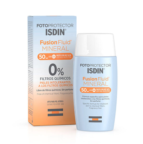 Isdin – Fotoprotecteur Fusion Fluide Mineral 50Ml