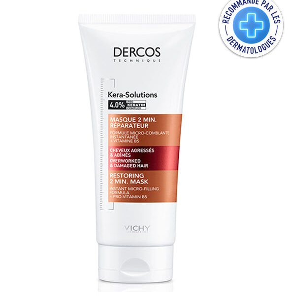 Vichy – Dercos Kera-Solutions Masque 2Min. Réparateur – 200 Ml