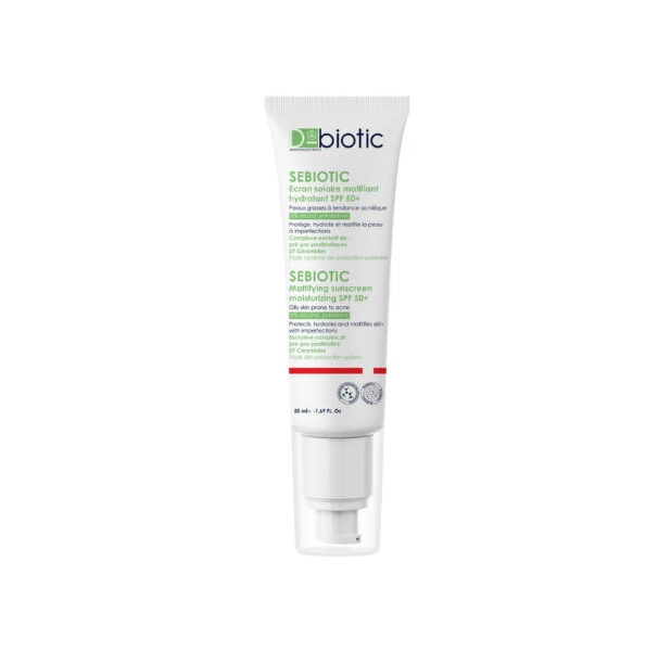 D-Biotic  Sebiotic Ecran Solaire Matifiant Spf50+ 50Ml