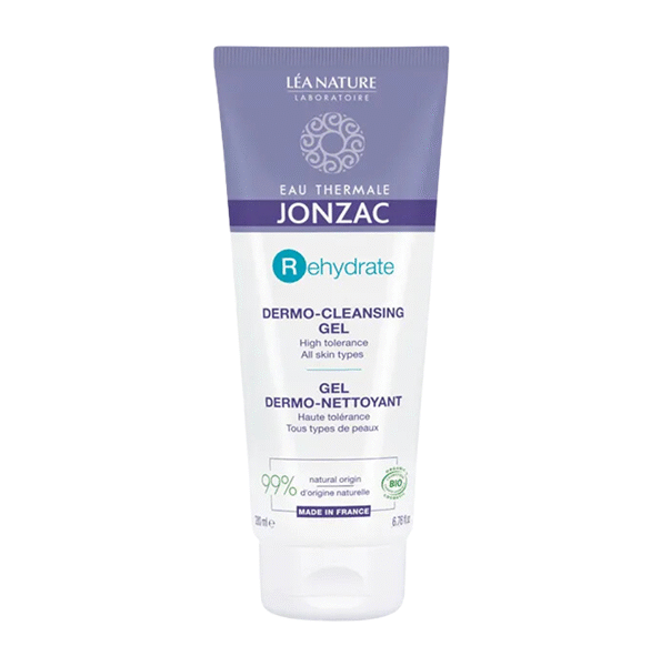 Jonzac – Eau Thermale Rehydrate Gel Dermo Nettoyant 200 Ml