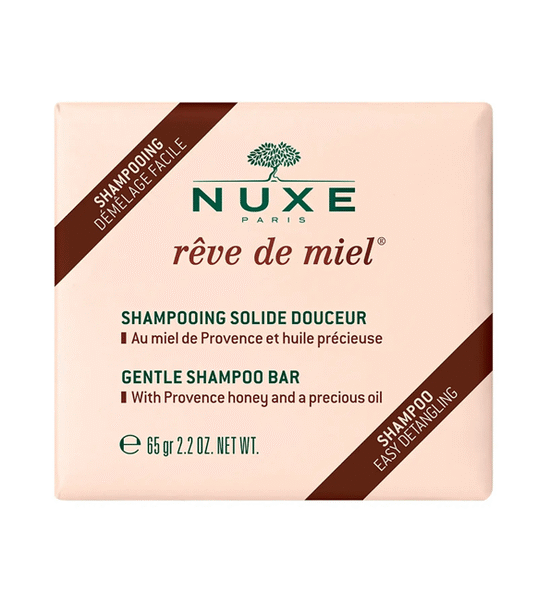 Nuxe – Rêve De Miel Shampooing Solide Douceur 65 Gr