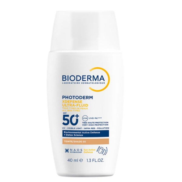 Bioderma – Photoderm Xdefense Ultra Fluid Spf 50+ Teinte 03 40Ml