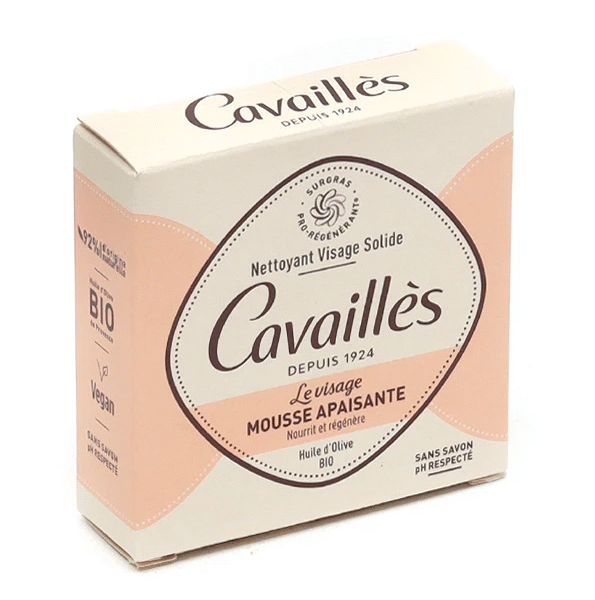 Cavaillès – Mousse Apaisante Huile D'Olive Bio 70G