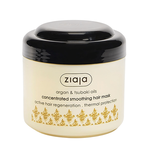Ziaja – Argan & Tsubaki Oils Masque Capillaire Lissant Concentré – 200Ml