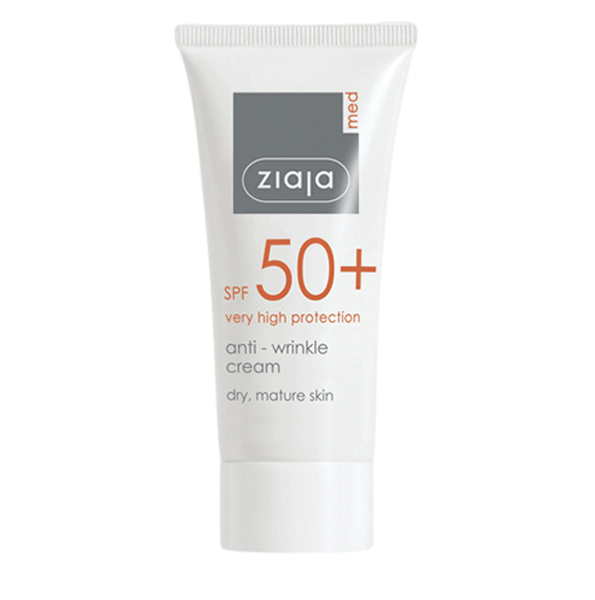 Ziaja – Med Creme Solaire Anti-Rides Spf50+ 50Ml