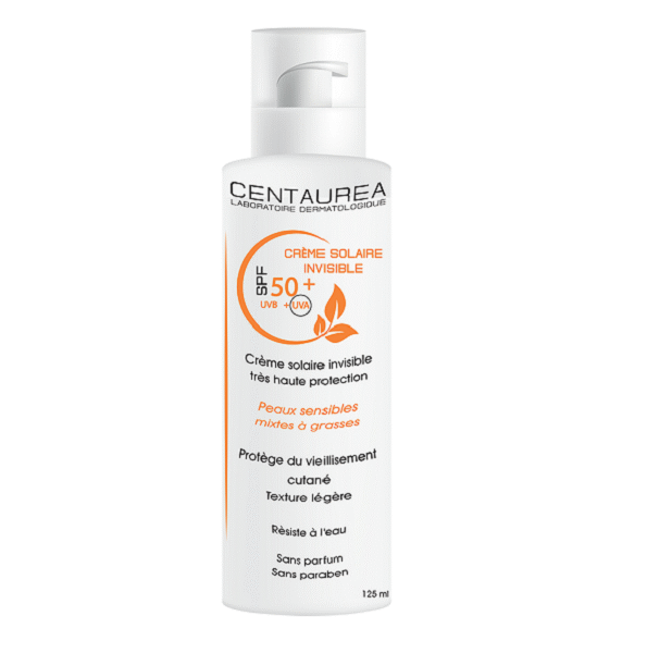 Centaurea – Crème Solaire Invisible Spf50+ 125Ml