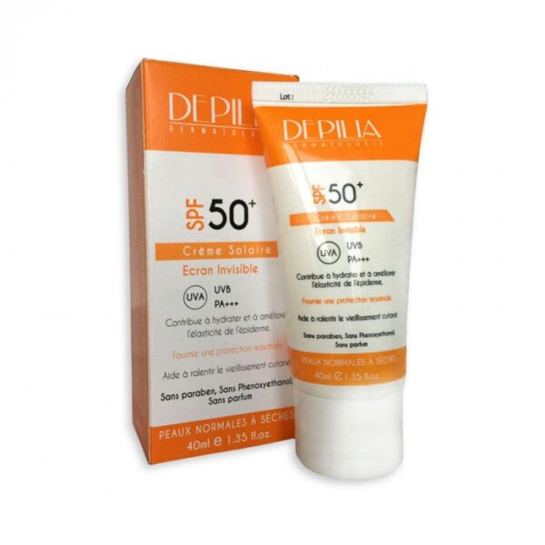 Depilia – Crème Solaire Invisible 50+
