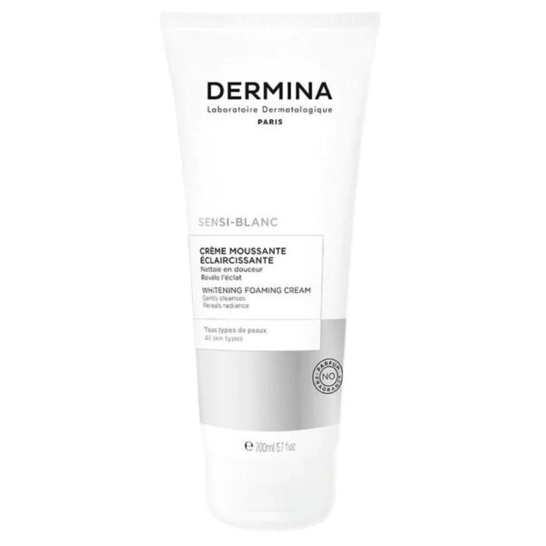 Dermina – Sensiblanc Creme Moussante Eclaircissante 200Ml
