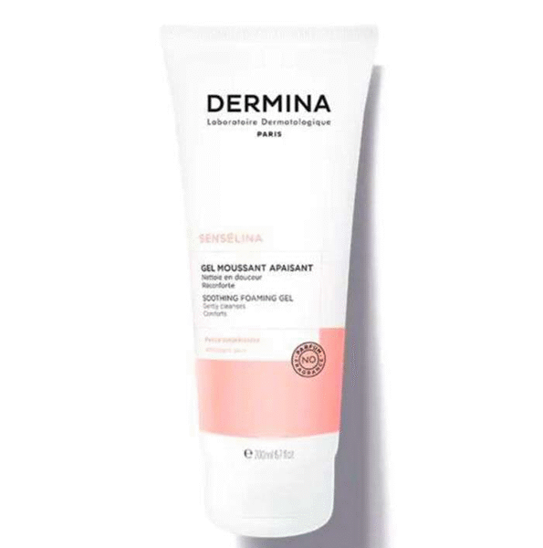 Dermina – Senselina Gel Moussant Apaisant 200Ml