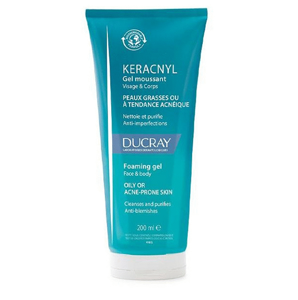 Ducray – Keracnyl Gel Moussant - 200 Ml
