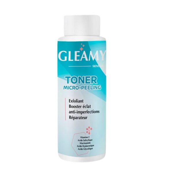 Gleamy – Toner Exfoliant Booster Eclat Anti Imperfections Reparateur 100 Ml