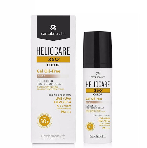 Cantabria – Heliocare 360° Gel Oil-Free Beige Spf50+ 50Ml