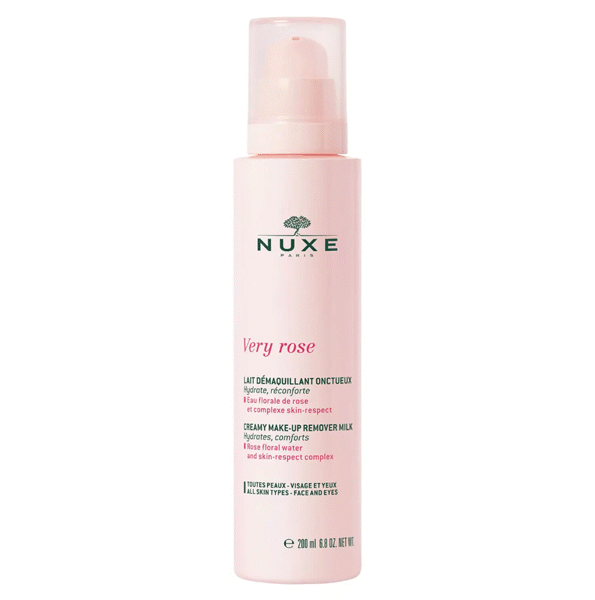 Nuxe – Very Rose Lait Démaquillant Onctueux 200 Ml