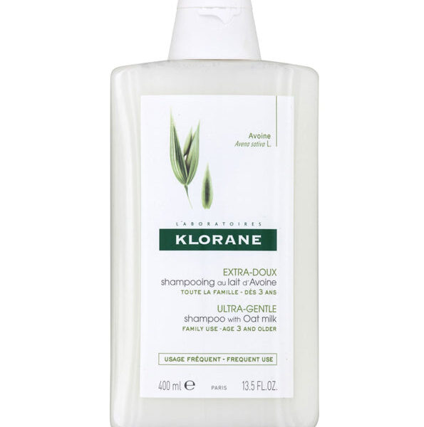 Klorane – Shampoing Extra-Doux Au Lait D’Avoine 400 Ml