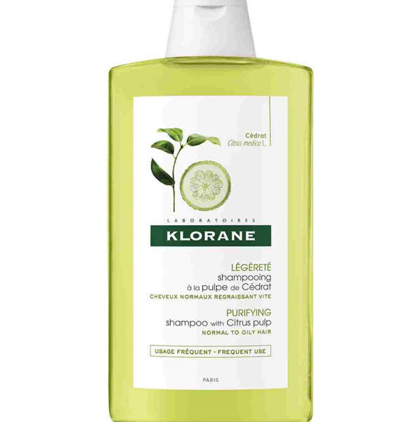 Klorane – Shampoing À La Pulpe De Cédrat – 400 Ml