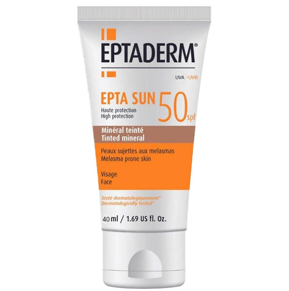 Eptaderm – Epta Sun 50+ Minéral Teinté 40 Ml