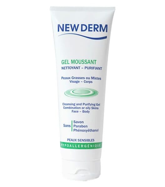 New Derm – Gel Moussant Purifiant 250Ml