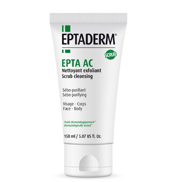 Eptaderm – Epta Ac Nettoyant Exfoliant 150Ml