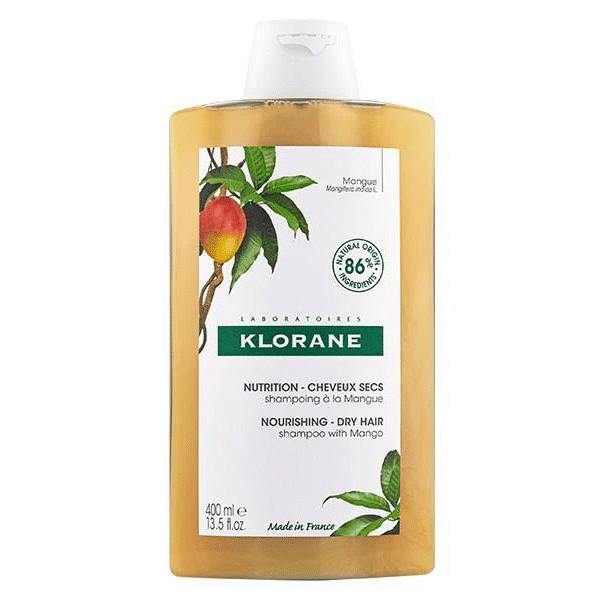 Klorane – Shampoing Traitant Nutritif Au Beurre De Mangue - 400Ml