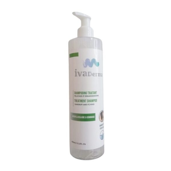 Ivaderma – Shampooing Traitant Pellicules Et Demangeaison 400 Ml
