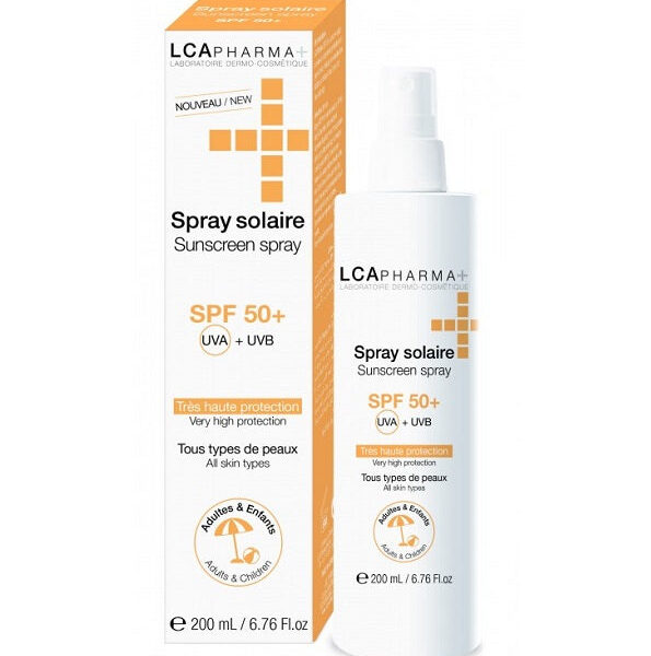 Lca – Ecran Spray Solaire Spf50+ 200Ml