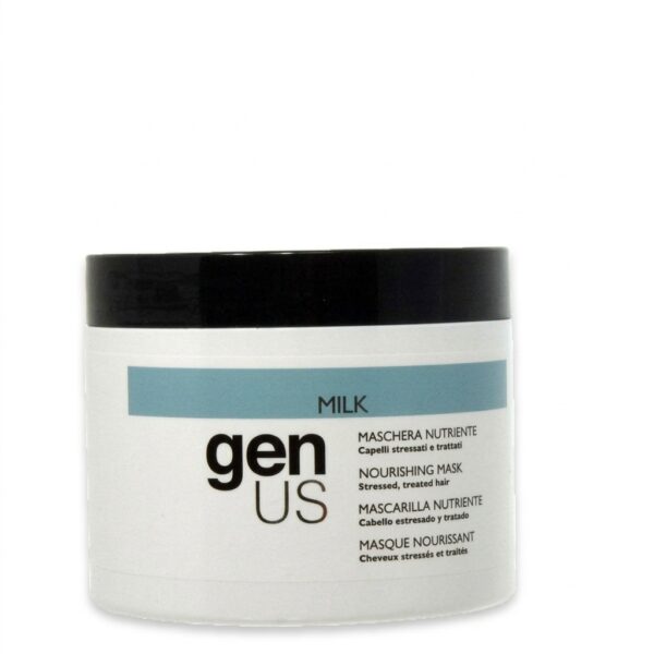 Genus Milk Masque Nourrissant pour cheveux stressés et traités 500ml